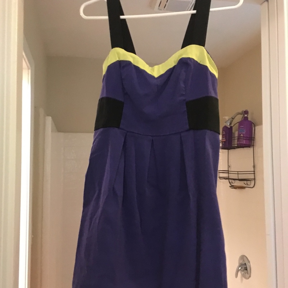 Blue dress